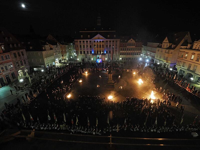 Pfingstkongress 2025: Fackelzug des Coburger Convents