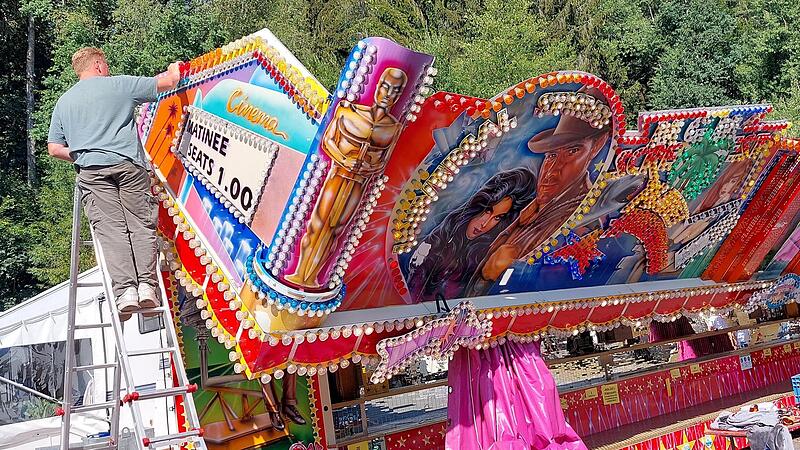 Die letzten Handgriffe laufen – am Donnerstag startet das Kronacher Freischießen. Die letzten Handgriffe laufen – am Donnerstag startet das Kronacher Freischießen.