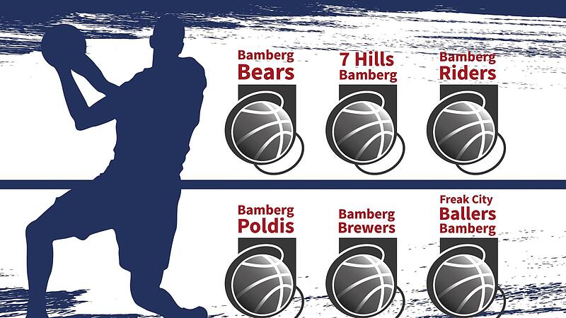 Eine kleine Auswahl von m&ouml;glichen neuen Vereinsnamen der Bamberger Basketballer