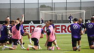 Einige dieser Gesichter sind ab Montag mit der Deutschen Fu&szlig;ballnationalmannschaft wieder am Home Ground in Herzogenaurach.