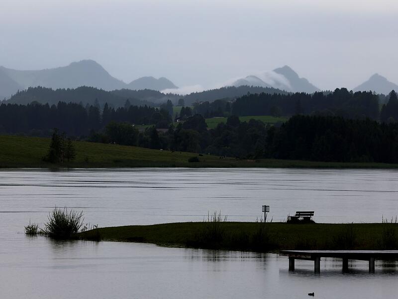 Regenwetter am Alpenrand Regenwetter am Alpenrand