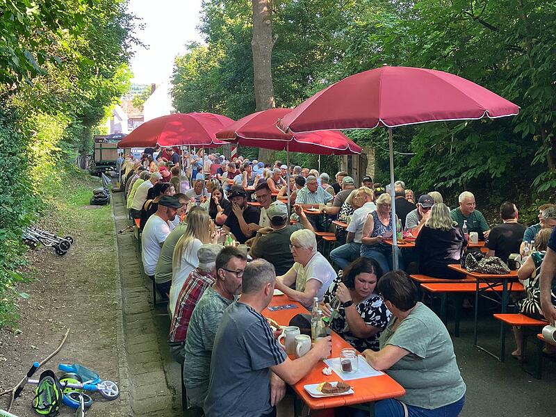 Das Kellerfest in Mühlhausen war vergangenes Jahr bestens besucht. Das Kellerfest in Mühlhausen war vergangenes Jahr bestens besucht.