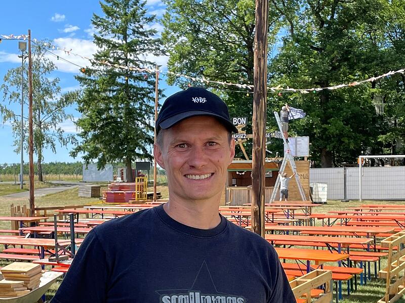 Organisator Christian Stahl „Ab geht die Lutzi“-Organisator Christian Stahl