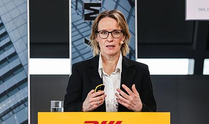Die scheidende DHL-Finanzvorständin Melanie Kreis Die scheidende DHL-Finanzvorständin Melanie Kreis