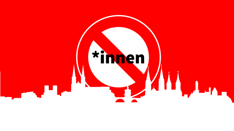 Ab dem 1. April ist das Gendersternchen  auch in Bamberg in Verwaltung, Schulen und Hochschulen verboten.