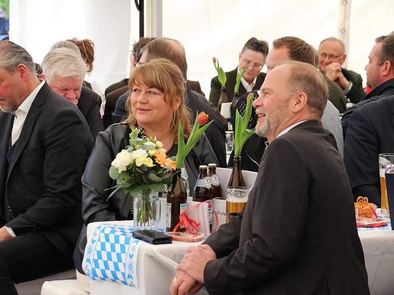 Verabschiedung von B&uuml;rgermeister Bernd Reisenweber in Ebersdorf bei Coburg