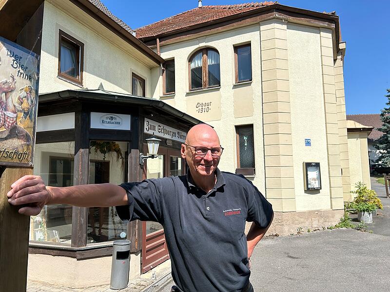 Schwarzer Bär in Beiersdorf Schwarzer Bär in Beiersdorf: Frank Schindhelm ist der neue Eigentümer des traditionsreichen Gasthofs.