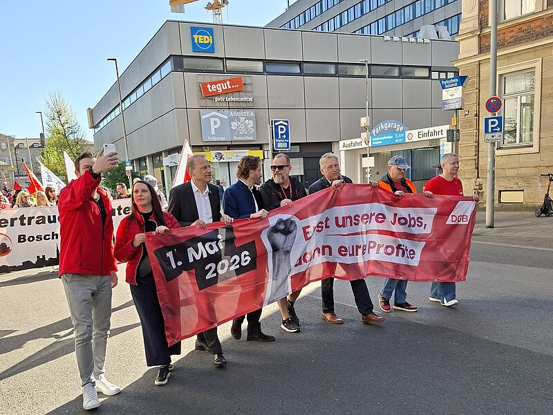 Maikundgebung in Bamberg 2026 Maikundgebung in Bamberg 2026