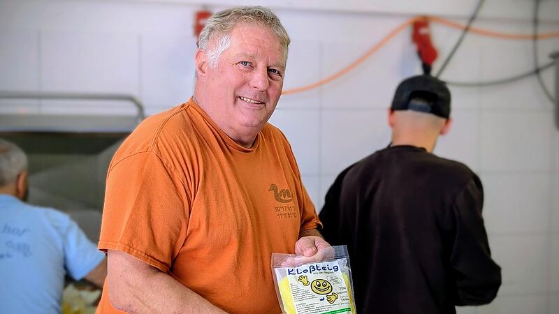 Hannes Muff in der K&ouml;&szlig;erei Lindehof