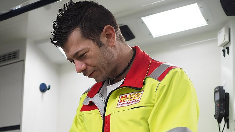 Johannes Bravo-Valenzuela vom ASB Coburg Land.