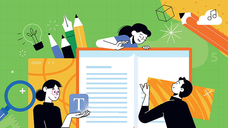 KLARTEXT! bietet Arbeitsbl&auml;tter mit &Uuml;bungen, Spielen und mehr f&uuml;r Grundsch&uuml;ler*innen.