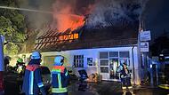 Forchheimer Werkstatt in Flammen