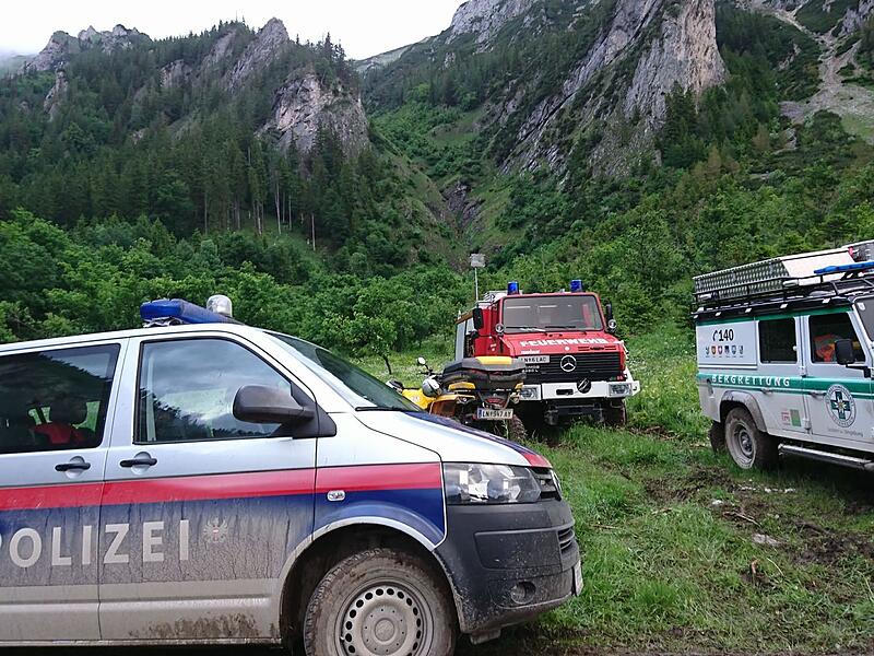 Deutsche Schulklasse in &Ouml;sterreich aus Bergnot gerettet