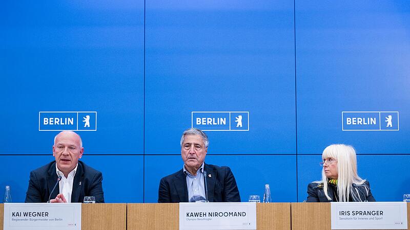 Pk zur Bewerbung Berlins für die Olympischen Spiele Pk zur Bewerbung Berlins für die Olympischen Spiele