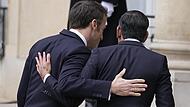 Der französische Präsident Emmanuel Macron (links) und der britische Premier Rishi Sunak