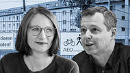 FT-Streitgespräch zum Ankerzentrum Bamberg Liegen in der Migrationspolitik weit auseinander: Lisa Badum (Grüne) und Thomas Silberhorn (CSU) diskutieren dazu miteinander im FT-Streitgespräch.