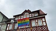 Protest in Bad Rodach gegen die AfD