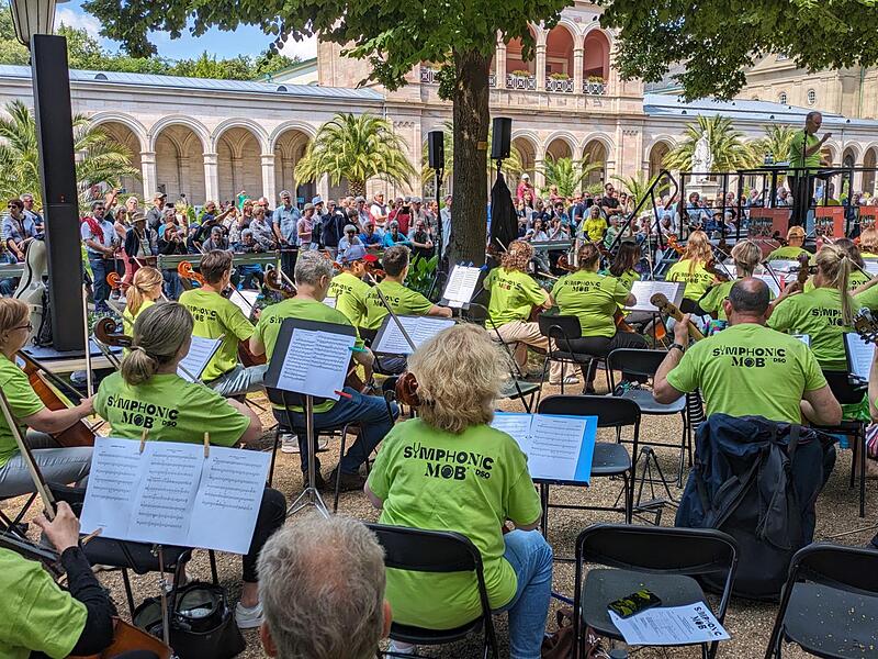Eindrücke aus der Probe zum Symphonic Mob.