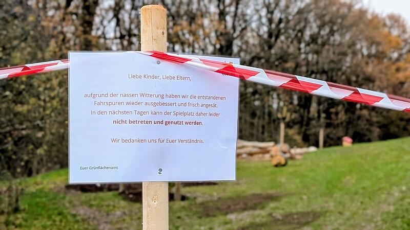 Naturspielplatz in Scheuerfeld ist gesperrt