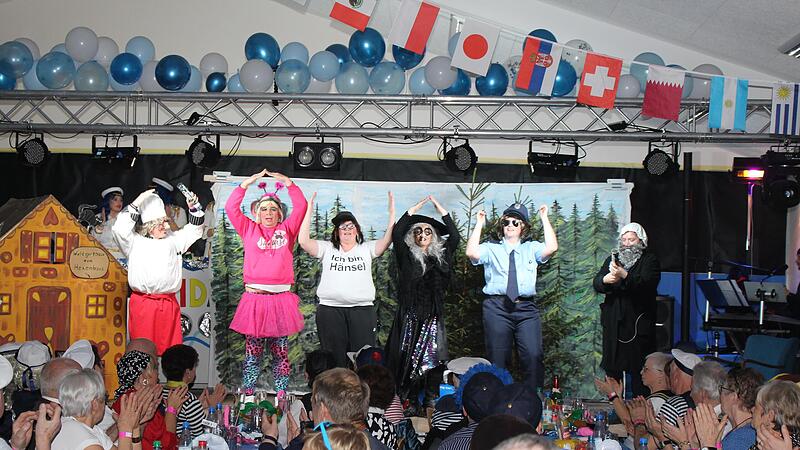 Das M&auml;rchen H&auml;nsel und Gretel wurde beim Modloser Fasching modern interpretiert.