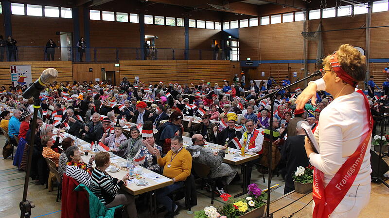 Seniorenfasching ERH  2023Seniorenfasching  Landkreis ERH 2023 in der Aischtalhalle Höchstadt