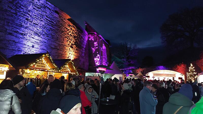 Die Kronacher Festungsweihnacht in magischer Kulisse.