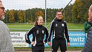 Außergewöhnliches Schiedsrichter-Duo: Tochter und Vater pfeifen