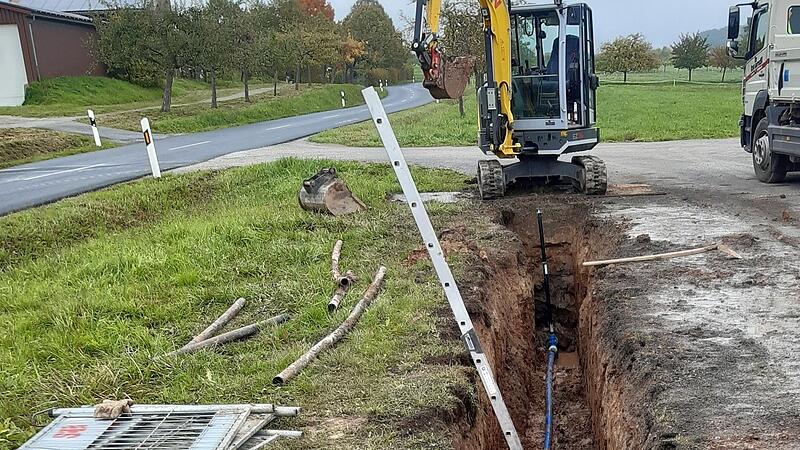 Wasserrohrbr&uuml;che sorgten f&uuml;r erhebliche Wasserverluste in Burkardroth und seinen Ortsteilen.