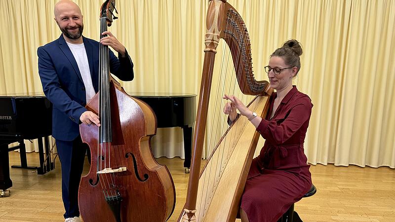 Johannes G&ouml;ller und Magdalena Gosch leiten seit April 2024 die Musikschule in Herzogenaurach.