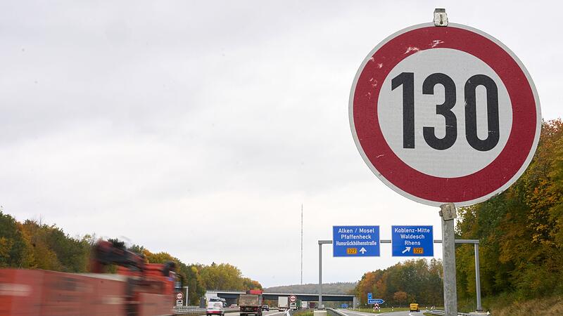 Tempolimit auf der Autobahn