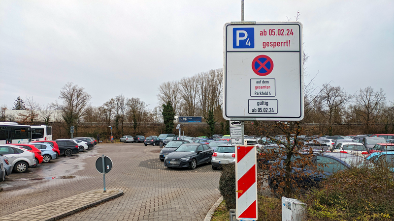 Parkplatz Erlangen