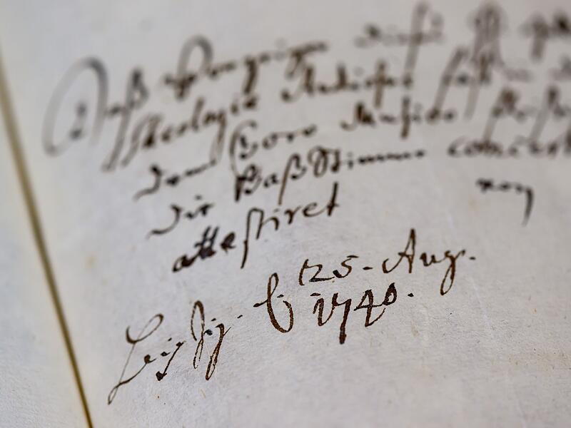 Handschriften zu Musikerszene der Barockzeit entdeckt