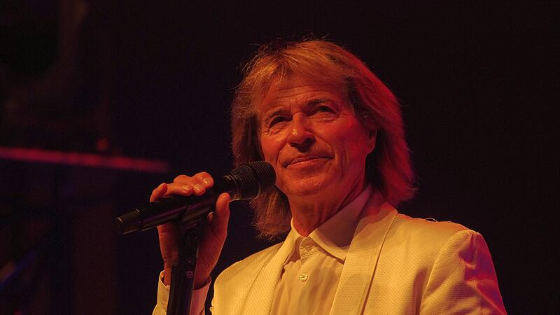 Hansi Hinterseer bei senem Konzert in Bad Kissingen.