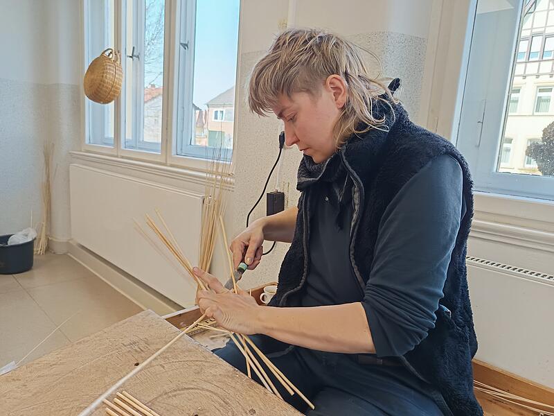 Katrin Koczor Schule f&uuml;r Flechtwerkgestaltung Lichtenfels