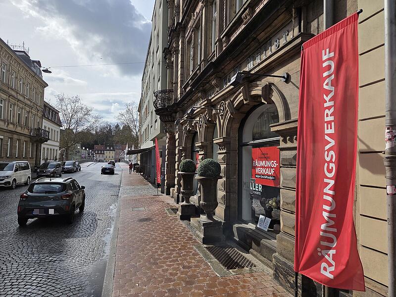 Aktuell l&auml;uft im &bdquo;M&uuml;ller7" in der Markusstra&szlig;e der R&auml;umungsverkauf.
