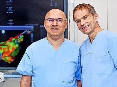 Die Chef&auml;rzte von links: Elvan Akin, Dieter Ropers.