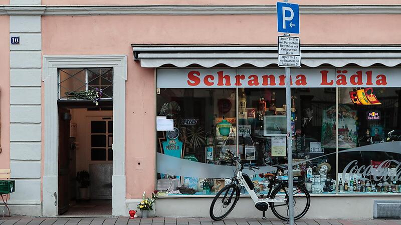 Kunden trauern um den Inhaber des „Schranna Lädla“ in Bamberg. Kunden trauern um den Inhaber des „Schranna Lädla“ in Bamberg.