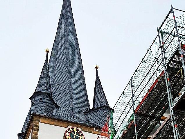 Geplant ist, die Sanierung des Kirchendachs von St. Kilian im Laufe des Jahres fertigzustellen.