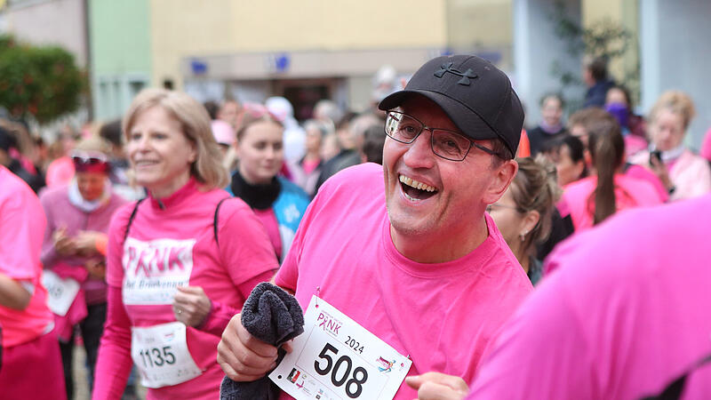 Pinklauf in Bad Brückenau wieder erfolgreich Pinklauf in Bad Brückenau wieder erfolgreich