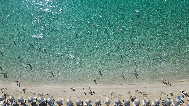 Strand in Griechenland