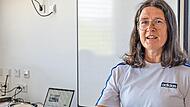 Anita Petermann, Junioren-Spielleiterin des DFB, zollte den neuen Junior-Coaches ihren vollen Respekt.Rudolf Hein Anita Petermann, Junioren-Spielleiterin des DFB, zollte den neuen Junior-Coaches ihren vollen Respekt.Rudolf Hein