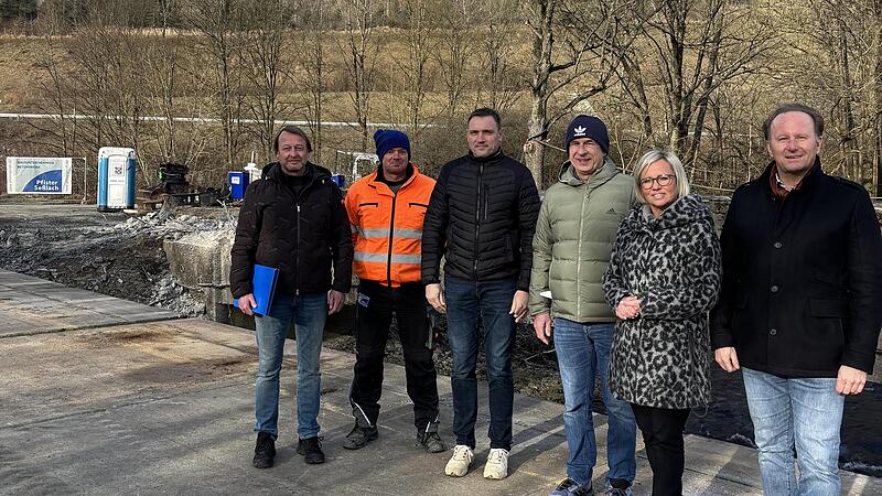 Baueinweisung zum Ersatzneubau der Brücke zur Zigeunermühle über die Rodach in Zeyern