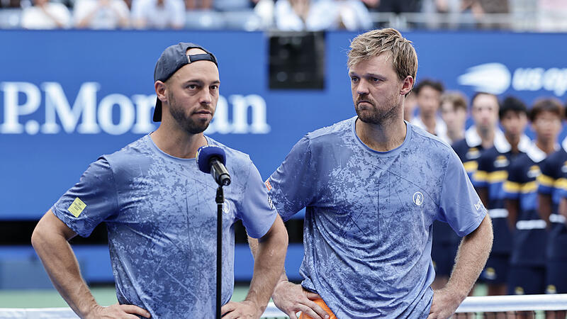 Kevin Krawietz (r.) und Tim P&uuml;tz warten weiterhin auf ihren ersten gemeinsamen Grand-Slam-Titel.