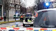 Auto in M&uuml;nchen in Menschengruppe gefahren