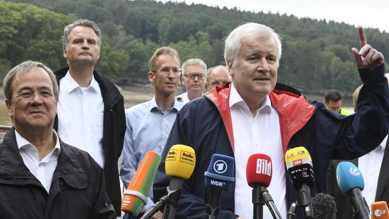 Nach dem Unwetter in Nordrhein-WestfalenHochwasserkatastrophe Deutschland