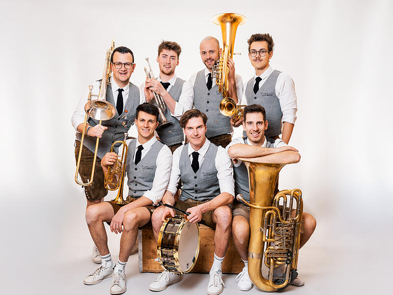 Southbrass steht am Sonntag bei der Bierwoche auf der Bühne. Southbrass steht am Sonntag bei der Bierwoche auf der Bühne.