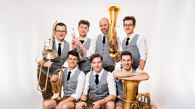 Southbrass steht am Sonntag bei der Bierwoche auf der B&uuml;hne.