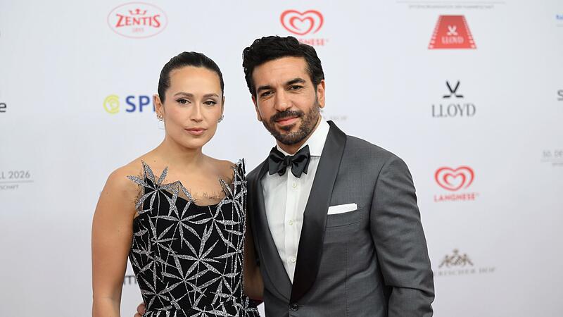 Elyas M'Barek und seine Frau Jessica Elyas M'Barek und seine Frau Jessica