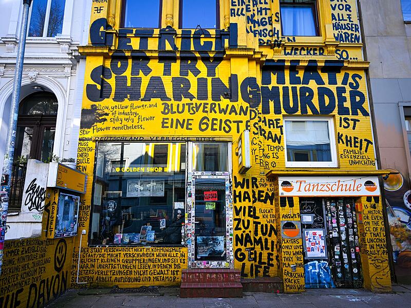 Buchhandlung "Golden Shop" in Bremen