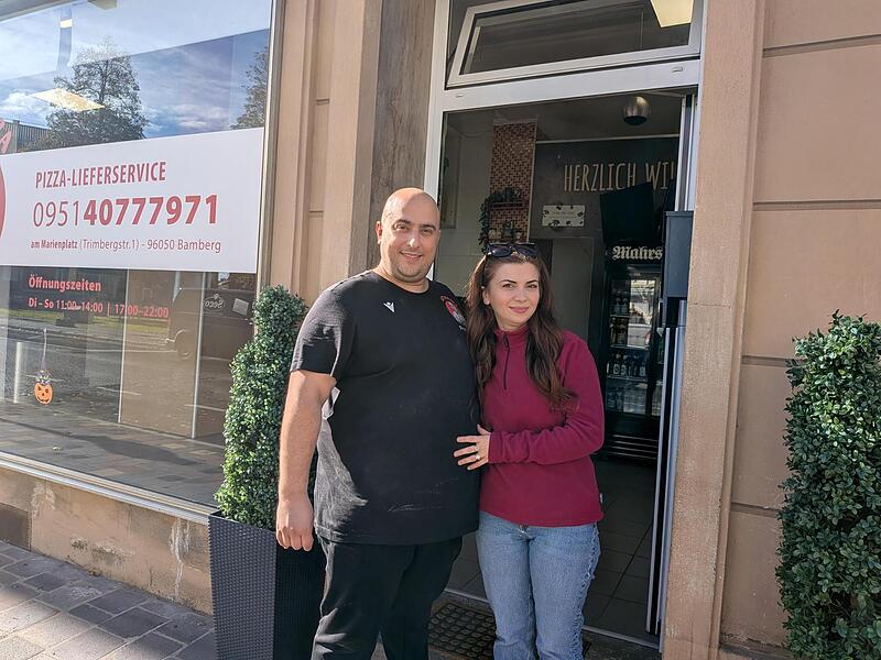 Lutfi und Zhaklina Tivari  Luti's Pizza Bamberg